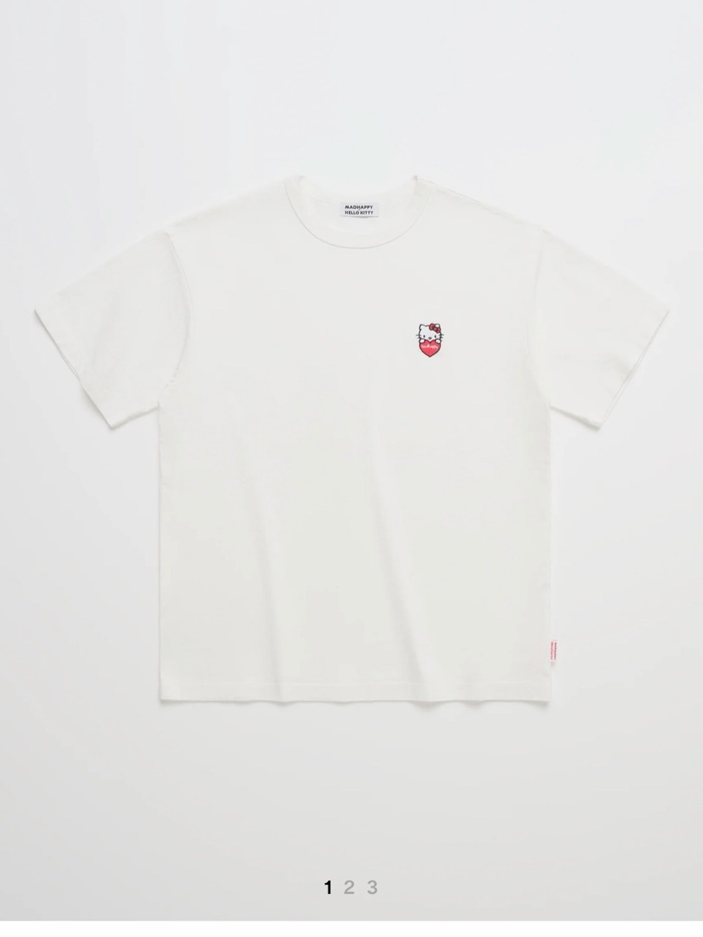 Madhappy Hello Kitty White Graphic Tee